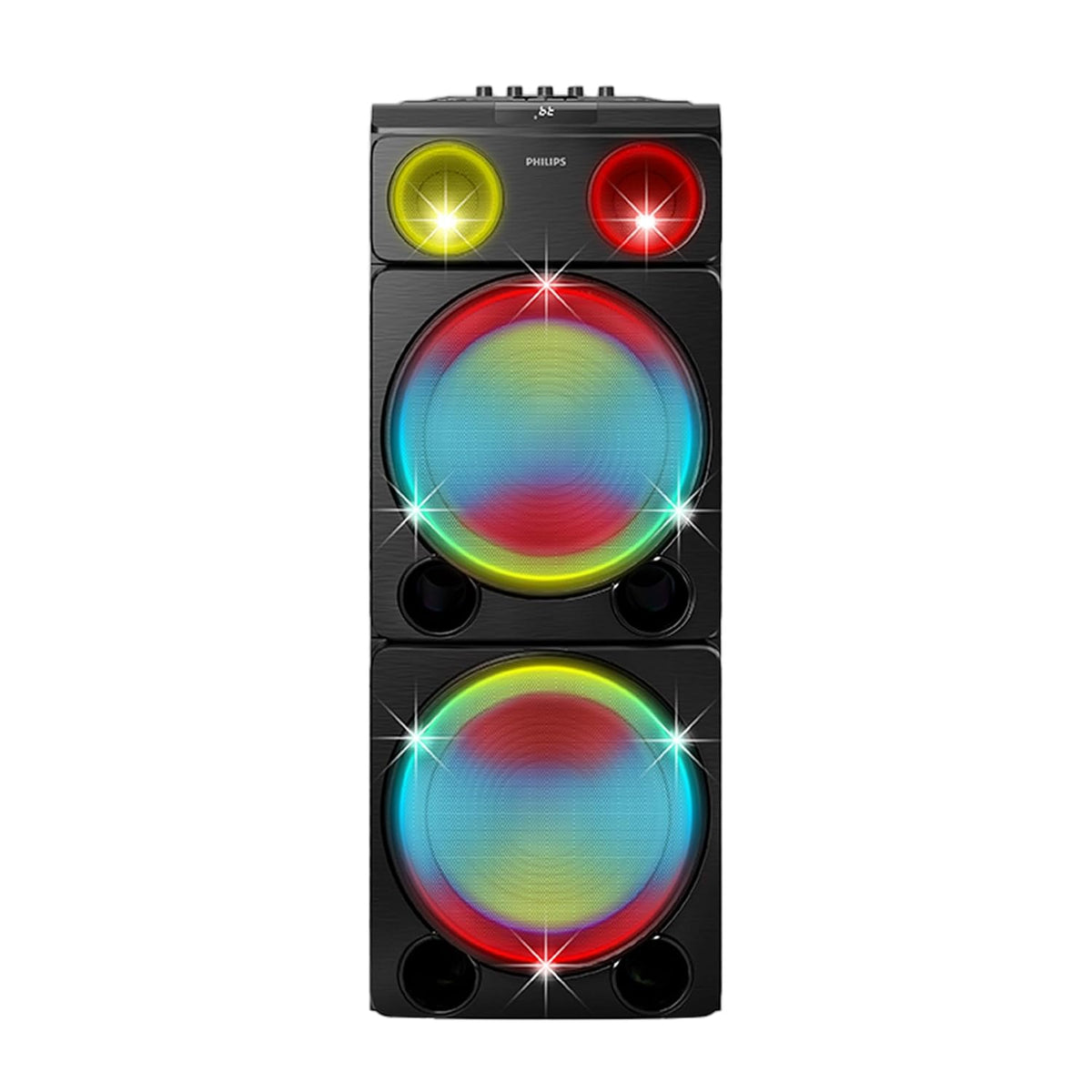 Philips TAX5509 Wireless Bluetooth Party Speaker with Free Mic, 260W Output, Powerful Bass