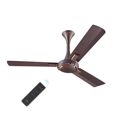 V-Guard Exado Pro AS High Speed Ceiling Fan For Home | BEE 1 Star Rating | 400 RPM | Dust Repellent Technology | Easy to Clean| (Pearl White Silver),1.2 Meter