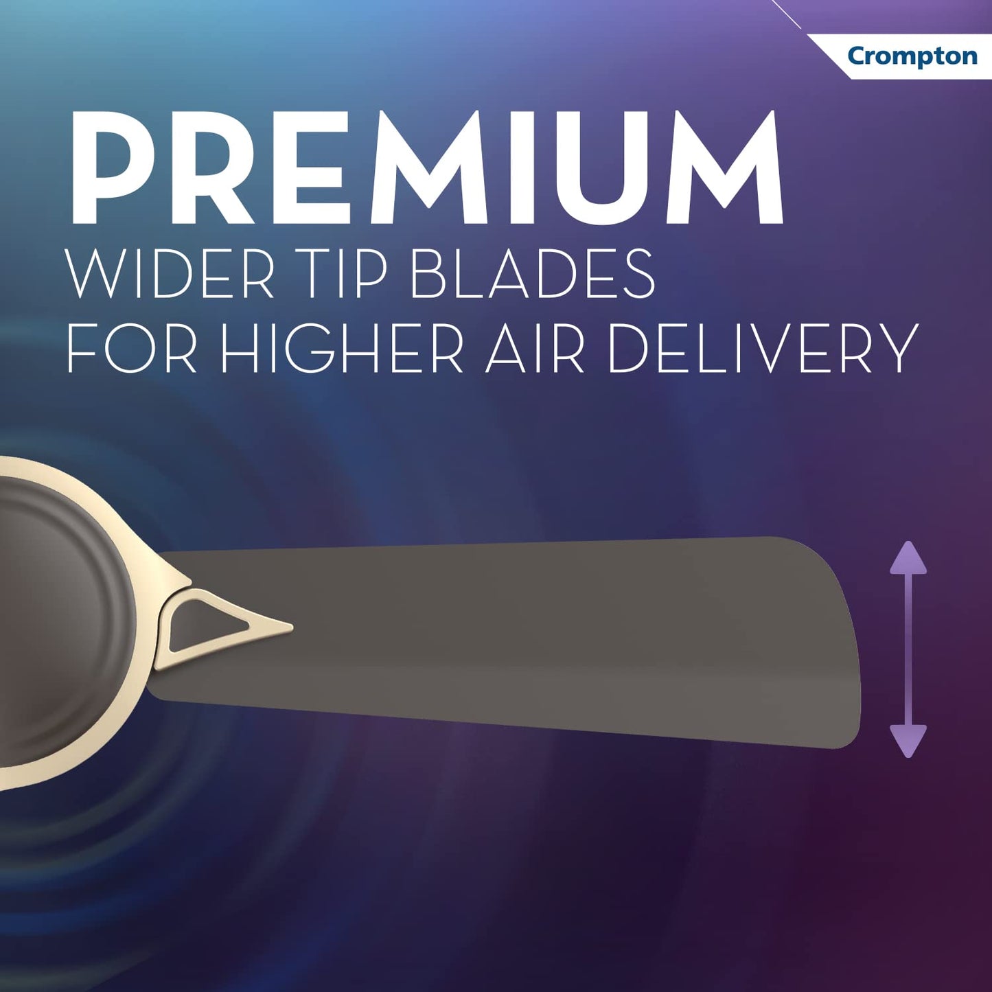 Crompton Premion Avancer Prime Antidust 1200 mm Ceiling Fan for Home | Star Rated Energy Efficicent Fans | 2 Years Warranty (Baker's Brown) (Pack of 2)