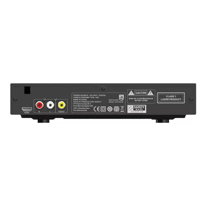 Philips EP200 Multi Zone Region Free DVD Player - 1080P HDMI - PAL/NTSC Conversion - USB 2.0