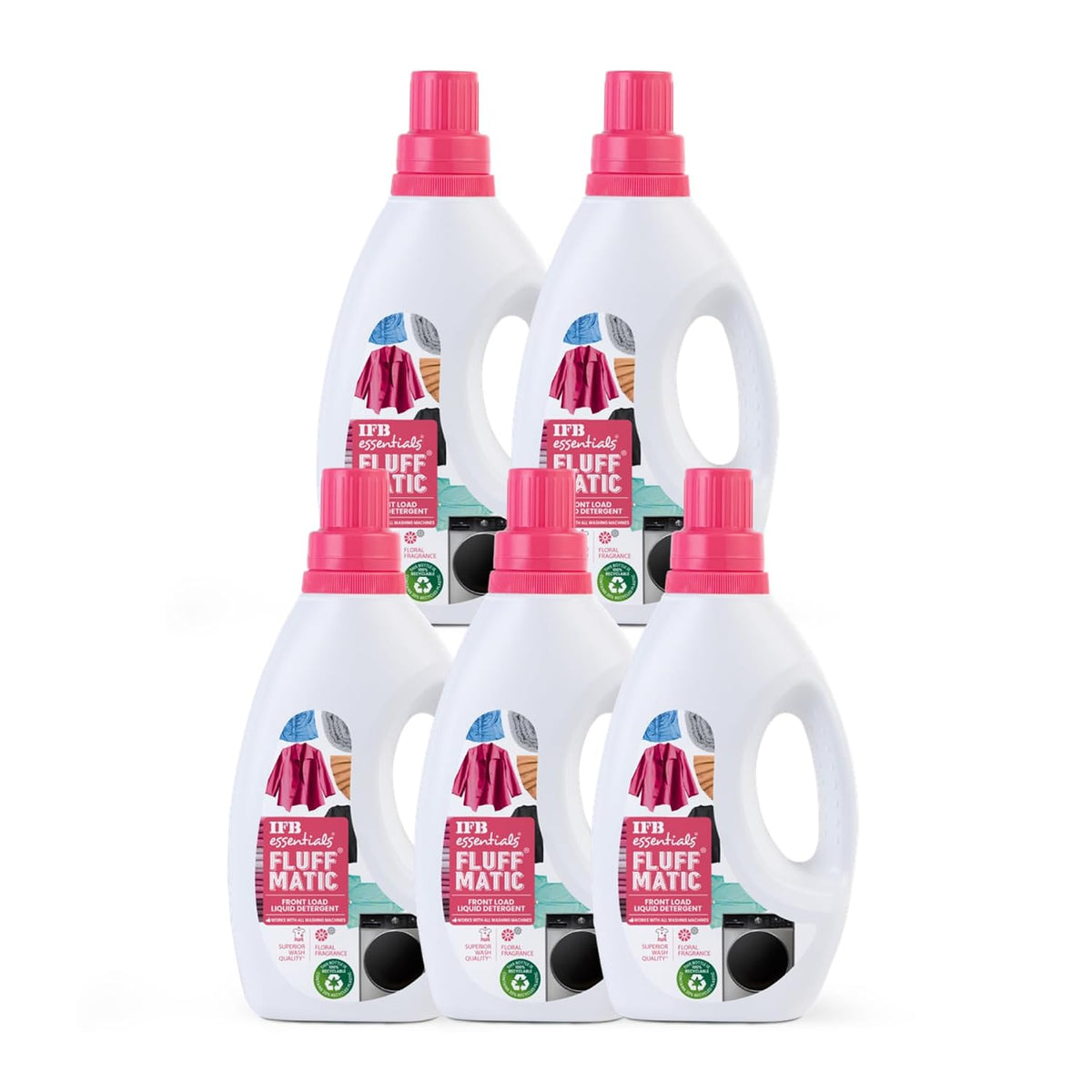IFB Essentials Front Load Liquid Detergent - 880 ml