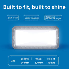 Philips 10W Shine IP65 Outdoor Wall Light