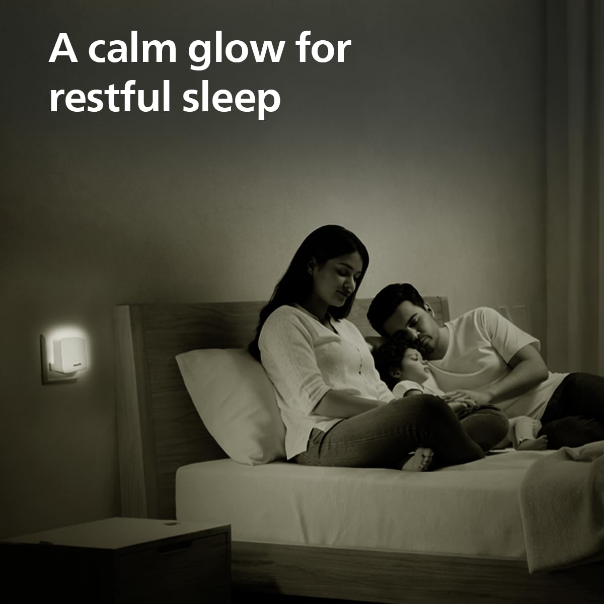 Philips LED SereneShine Plug-in Night Lamp 0.5W (White, B0GL8N8LDD)