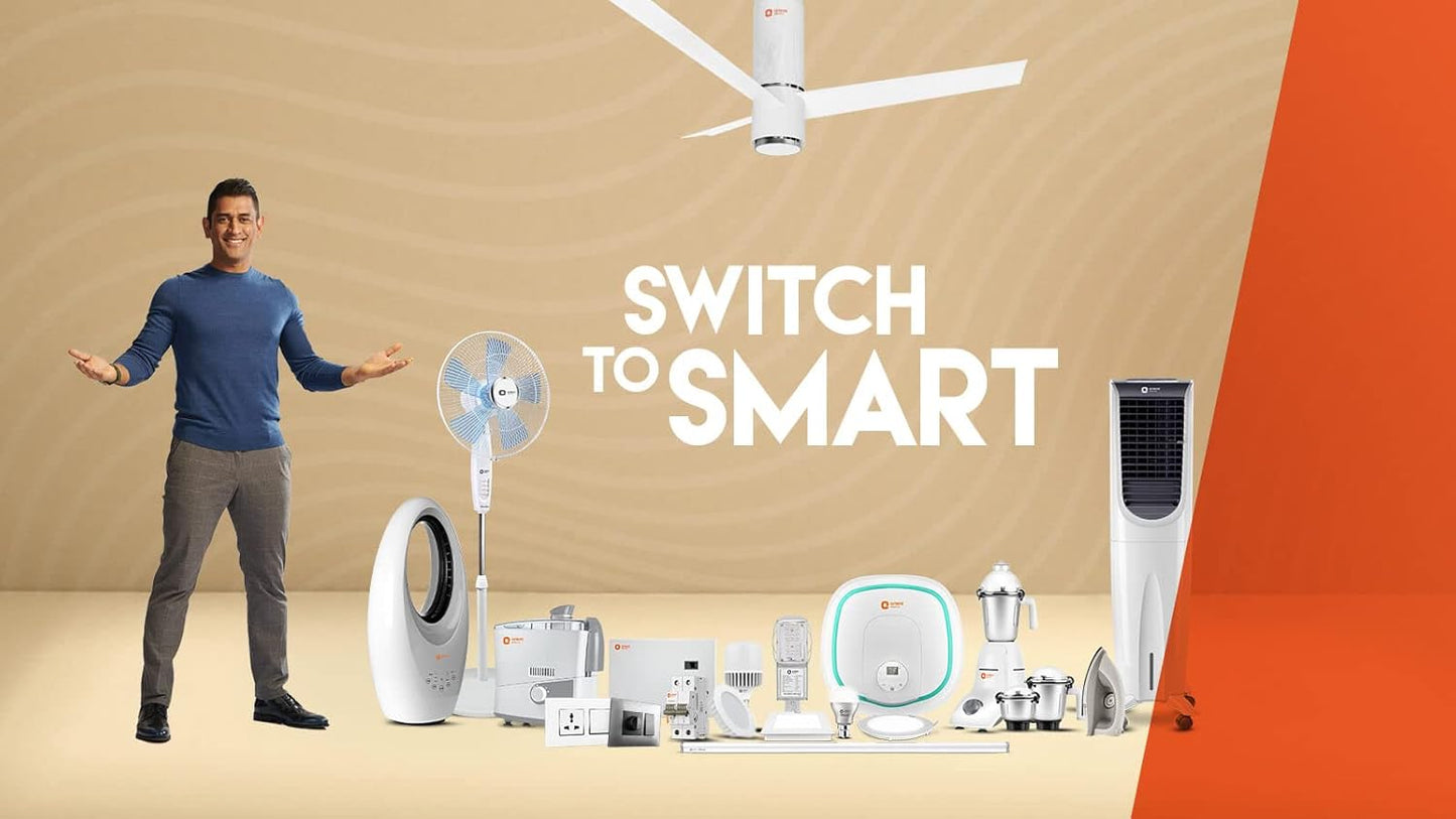 Orient Electric Wall-47 400mm Wall Fan High speed (grey)