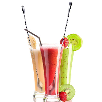 Dynore Stainless Steel Set of 2 Teardrop Bar Spoon 32cmx4cmx3cm