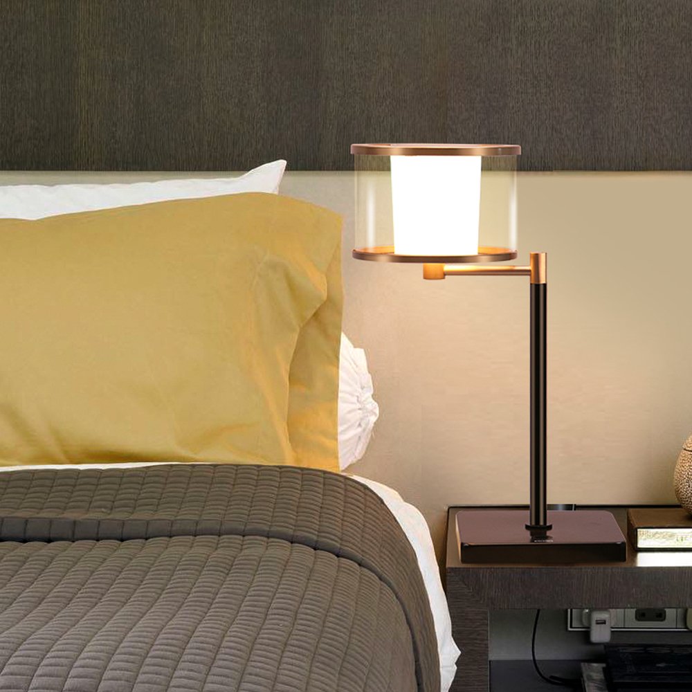 Philips myLiving Table Lamp (40938/02/M0 40938, Outline Bronze).