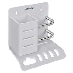 Plantex Acrylic Multipurpose Tooth Brush Holder/Stand/Tumbler for Bathroom Accessories - (White)-3