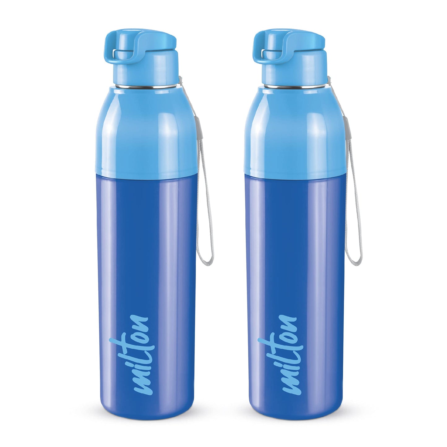 Milton Water Bottle Steel Convey 900 PU Insulated, Inner Stainless Steel Hot & Cold Bottle, 630 ml, Leak Proof, BPA Free, Ideal for Home, Office, Gym, Travelling, Black