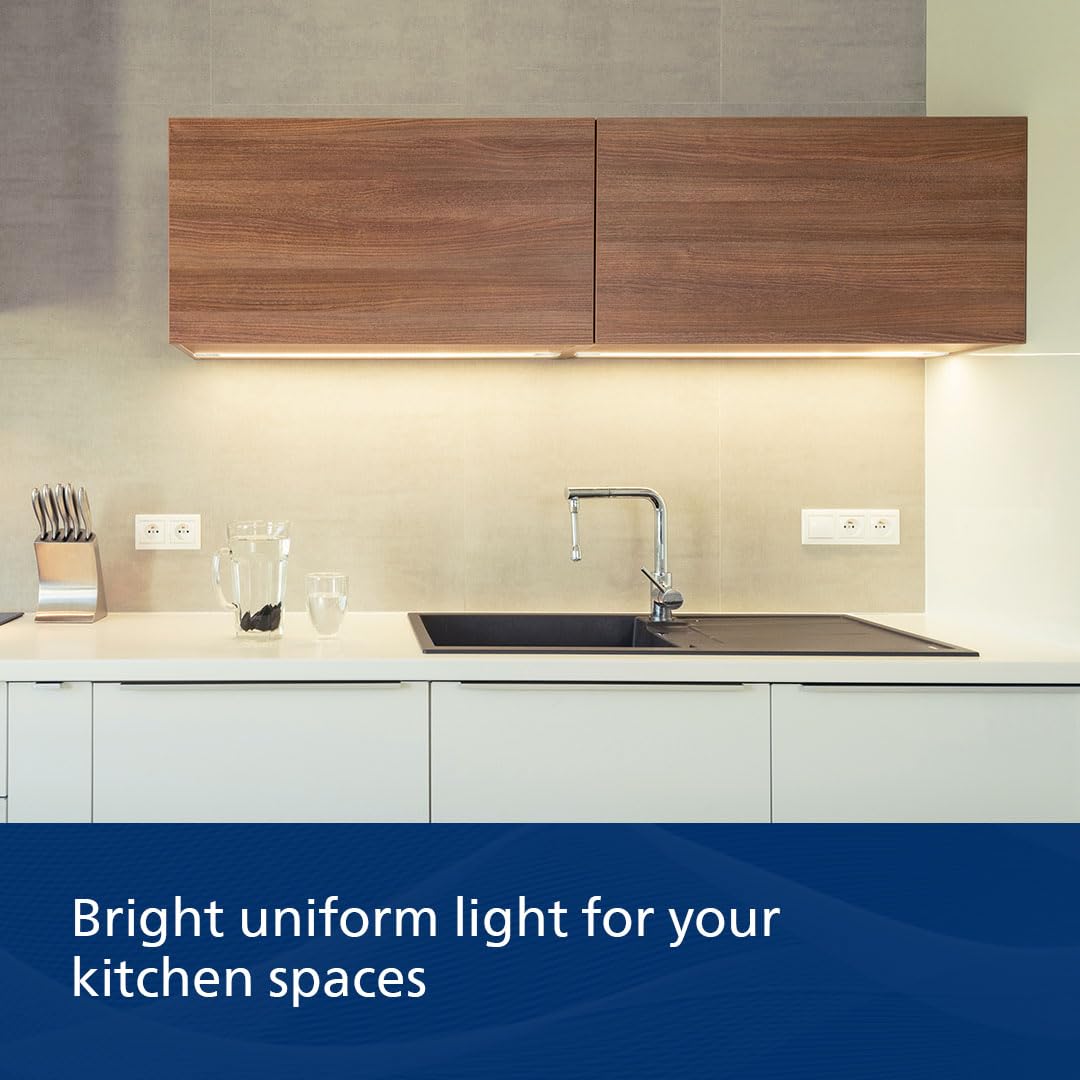 Philips Space Glow 2ft LED Linear Cabinet Tubelight Light (Pack of 4)