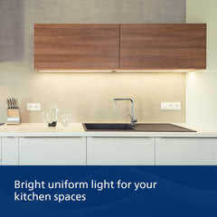 Philips Space Glow 2ft LED Linear Cabinet Tubelight Light (Pack of 4)