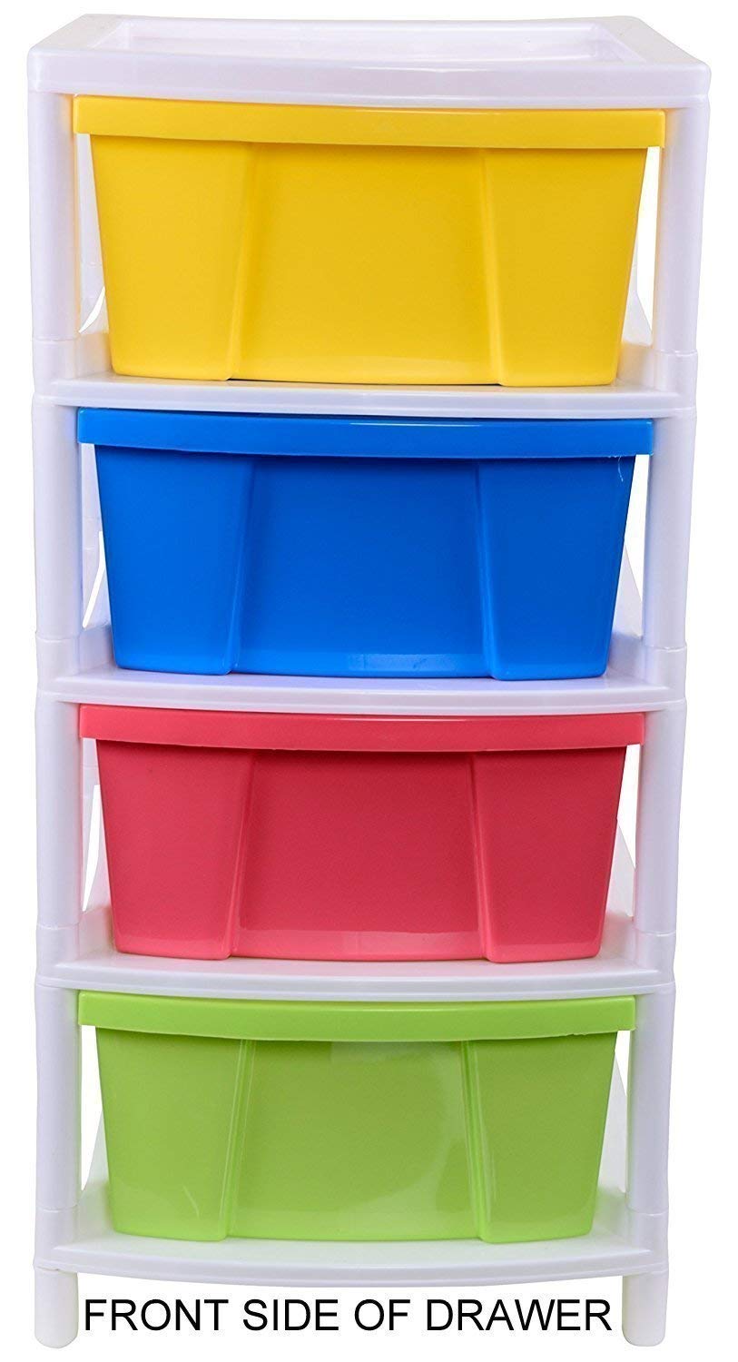ARISTO Everest Multipurpose Plastic 4-Drawer Rack (38x30x60.90cm,Rectangular