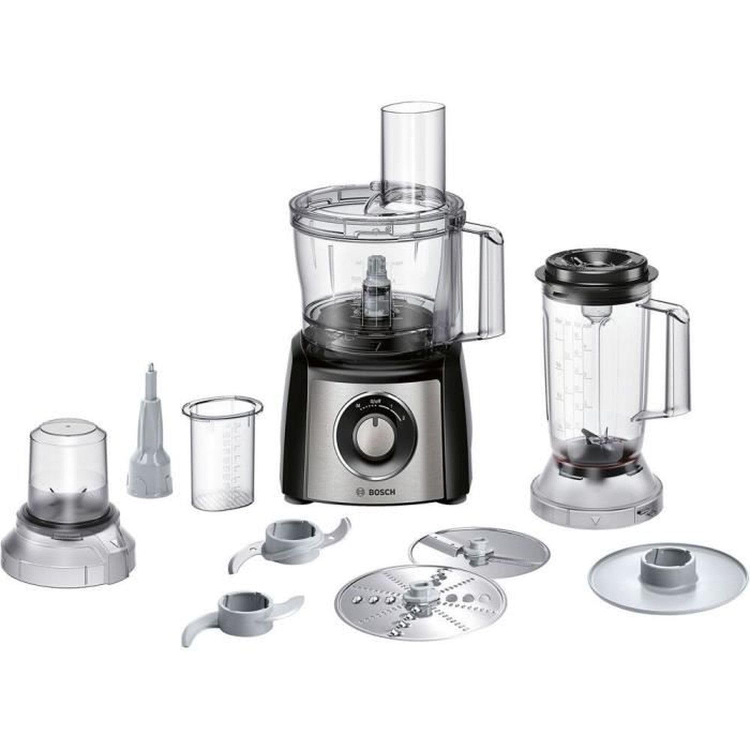 Bosch MCM3501M 800 Watts Food Processor, Black
