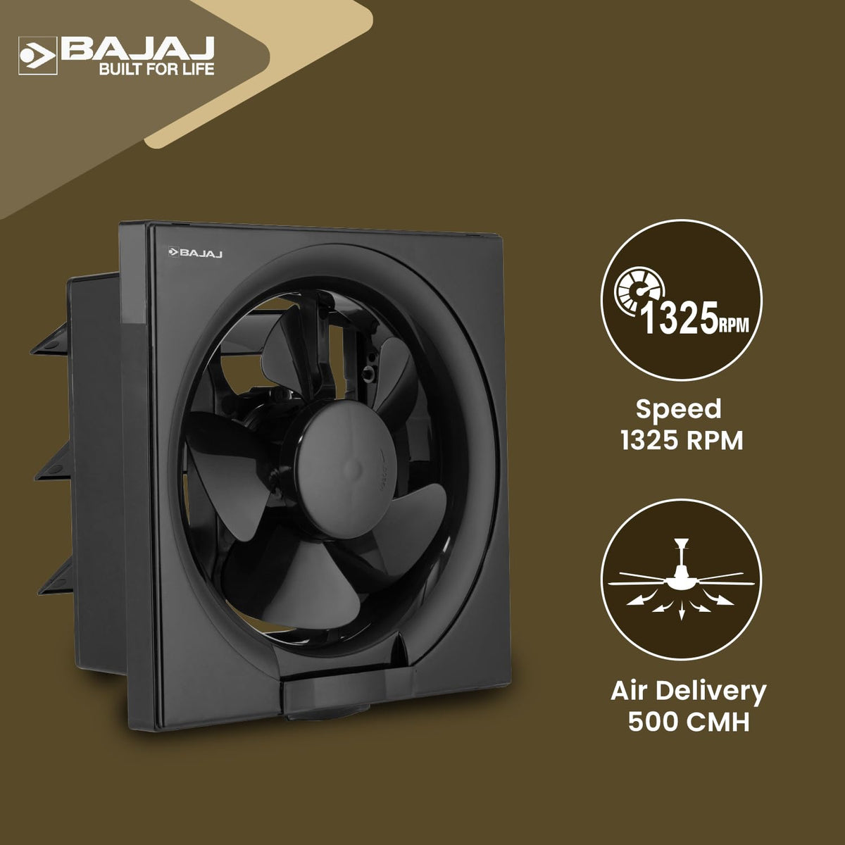 Bajaj AirOut 200 MM 4 Star Dom Exhaust Fan-4