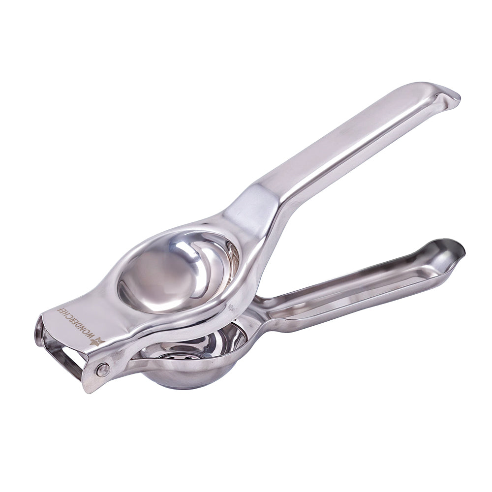 Wonderchef Ambrosia Lemon Squeezer with Bottle Opener | Food-grade Stainless-steel | Citrus Juicer | Kitchen Tool | Stur
