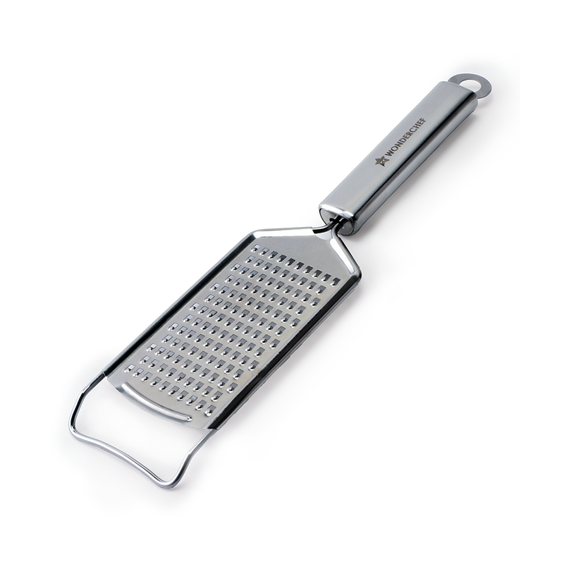 Wonderchef Ambrosia Cheese Grater & Vegetable Shredder | Food-grade Stainless-steel | Comfortable Handle | Multi-purpose