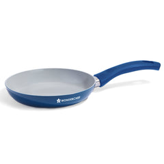 Wonderchef Natura Ceramic Fry Pan for Cooking, 24cm, 1.8L, Non-toxic Chemical-free Coating, PFOA/PFAS-Free, For Kitchen,