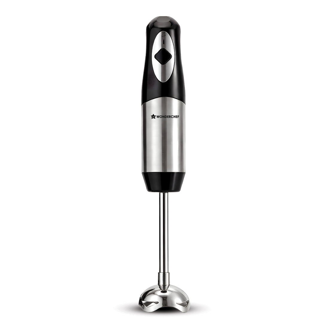 Wonderchef Inox Stainless-steel Hand Blender for Kitchen, 300W Motor, Blend Soups, Vegetables, Baby Food, Buttermilk, Si