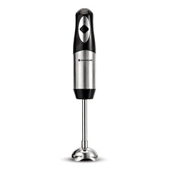 Wonderchef Inox Stainless-steel Hand Blender for Kitchen, 300W Motor, Blend Soups, Vegetables, Baby Food, Buttermilk, Si