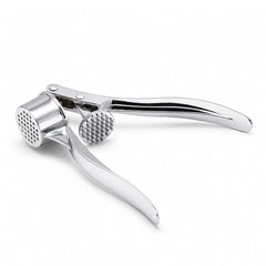 Wonderchef Ambrosia Stainless-steel Garlic Press for Kitchen, No Peeling Needed, Ergonomic Handle, Manual Garlic/Ginger 