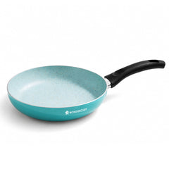 Wonderchef Vitalife Non-stick Fry Pan for Kitchen, 24cm, 1.5 L, Non-toxic Coating, PFOA-Free, Cool-touch Handles, Scratc