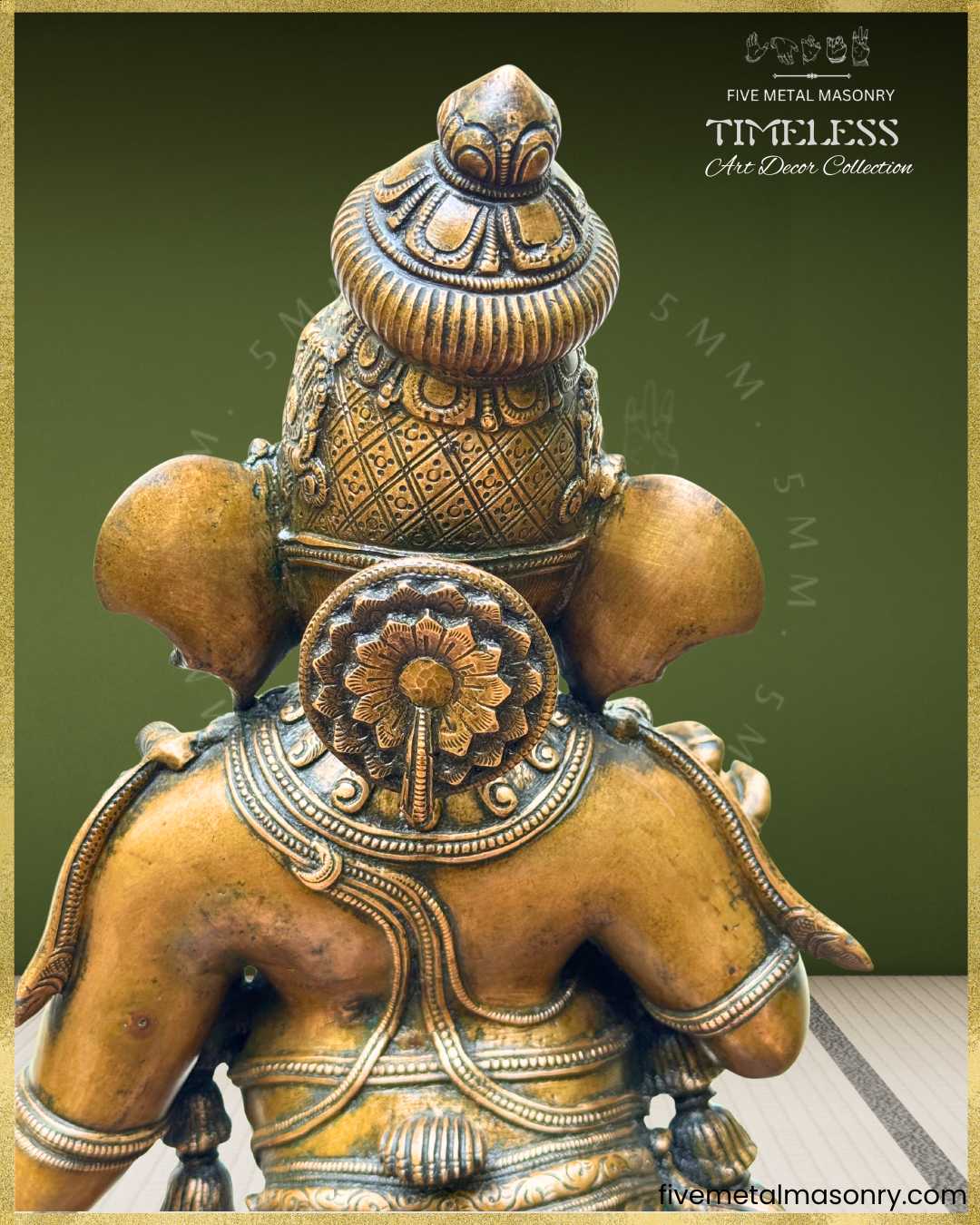 Mappillai Ganesha - Panchaloha Bronze Icon - 25"- Timeless Collection