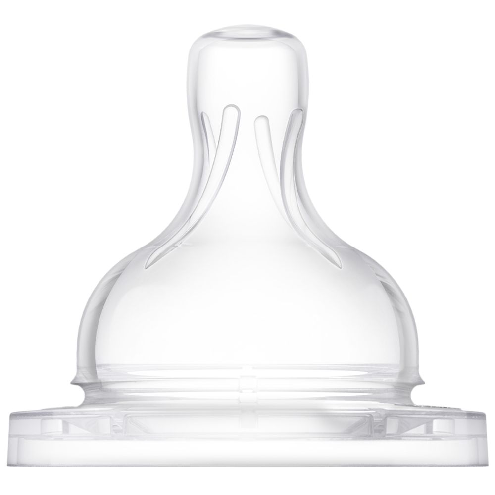 Philips Avent Anti-Colic Nipple Flow 1, 0m+ (Pack of 2) (SCY761/02)