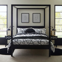 Wynmist 4 Poster Canopy Bed Frame