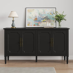 Collynns 58" W Sideboard Cabinet with Adjustable Shelves and 4 Doors