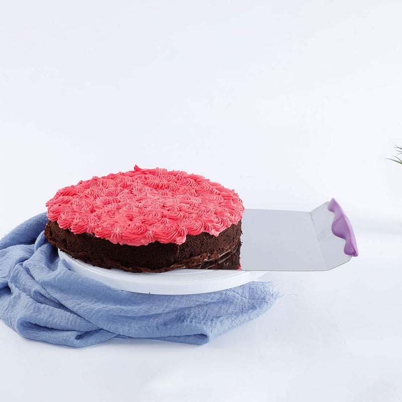 Wonderchef Ambrosia Stainless Steel Cake Lifter With Non Slip Handle