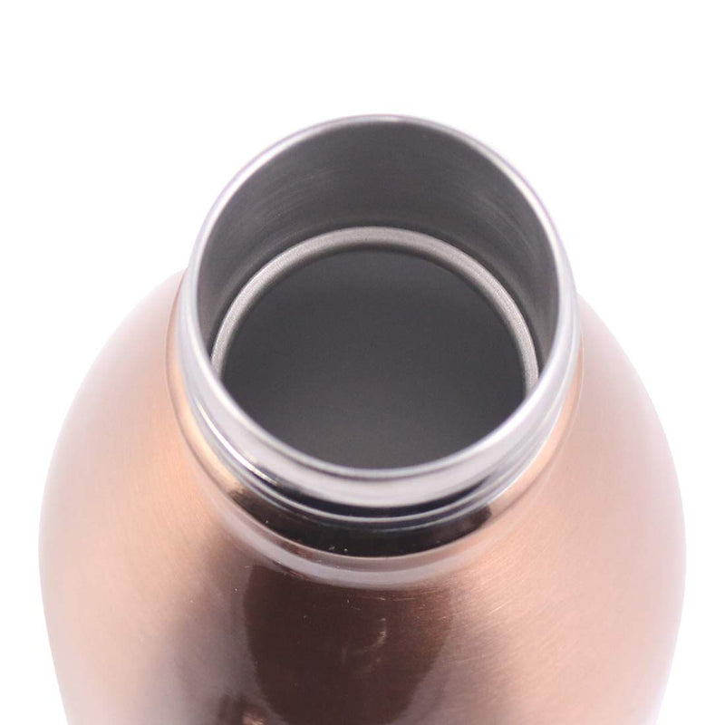 Aqua-Bot, 500ml, Double Wall Stainless Steel Vacuum Insulated Hot and Cold Flask, Spill & Leak Proof,  Brown, 2 Years Warranty