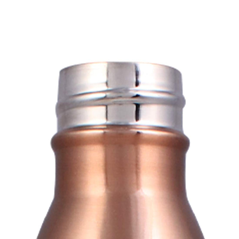 Aqua-Bot, 500ml, Double Wall Stainless Steel Vacuum Insulated Hot and Cold Flask, Spill & Leak Proof,  Brown, 2 Years Warranty