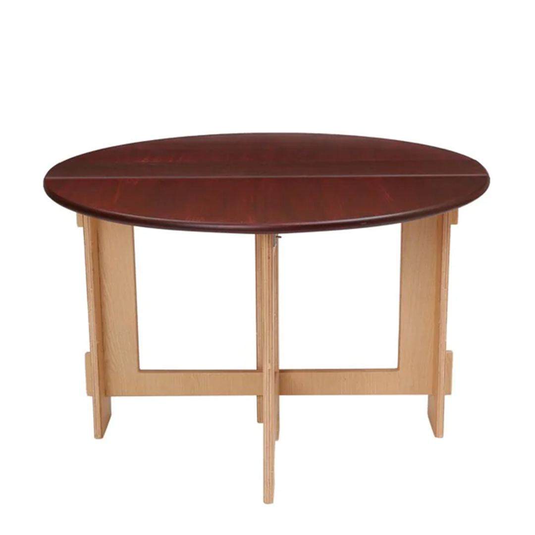 Wonderchef Birdy Dining Table with 4 Chairs Rosewood Finish