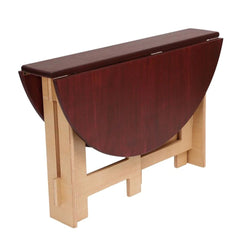Wonderchef Birdy Dining Table with 4 Chairs Rosewood Finish