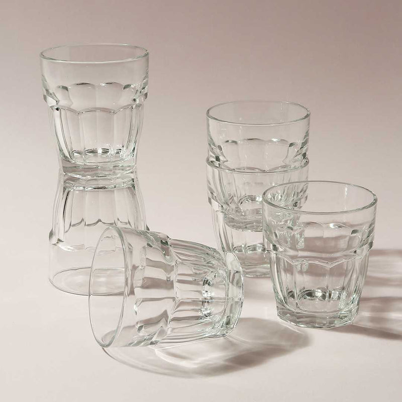 Bormioli Rockbar Water Glass - 270 ML - Set of 6