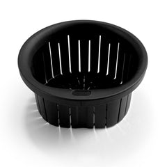 Wonderchef Chef Magic Strainer Basket | Use for Straining, Steaming | Made from Food-grade Material | Black