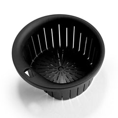 Wonderchef Chef Magic Strainer Basket | Use for Straining, Steaming | Made from Food-grade Material | Black