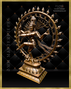 Nataraja Panchaloha Bronze Icon - 18" - Masterpieces Collection