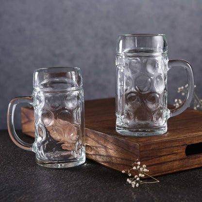 Modena Beer Mug 500 Ml (Set Of 2)