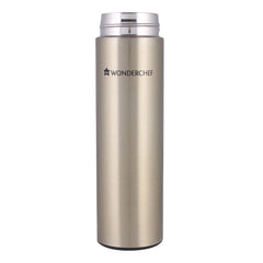 Nutri-Bot, 480ml, Double Wall Stainless Steel Vacuum Insulated Hot and Cold Flask, Steel Micro-filter, Spill & Leak Proof, 2 Years Warranty