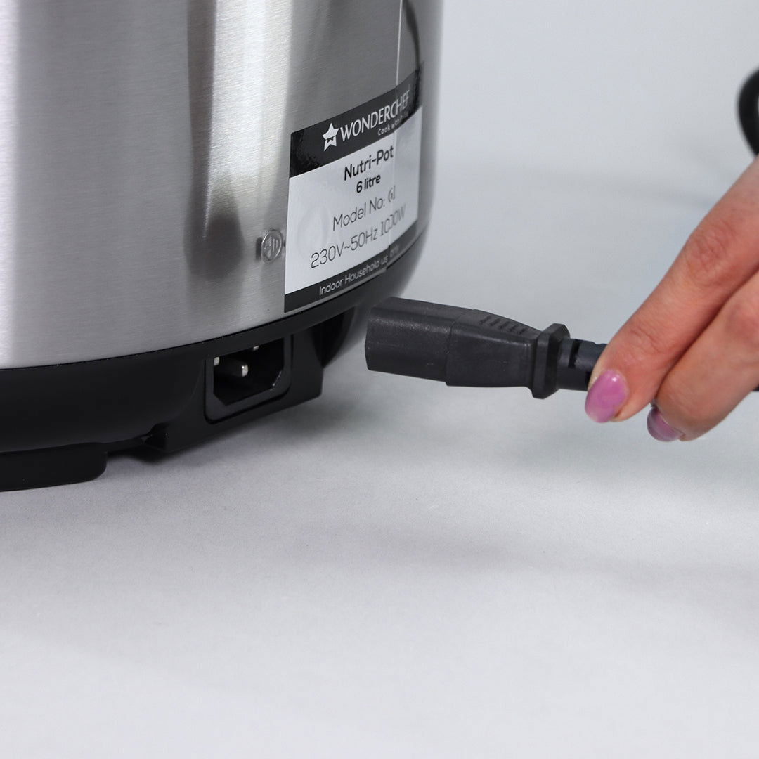 Wonderchef Nutri-Pot 6L - Power Cord
