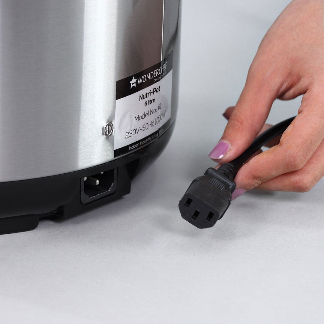 Wonderchef Nutri-Pot 6L - Power Cord