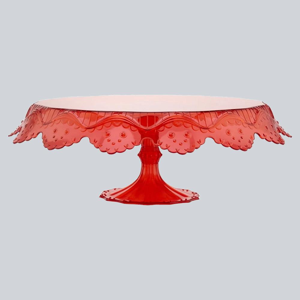 Wonderchef Pavoni Papillon Red Cake Stand