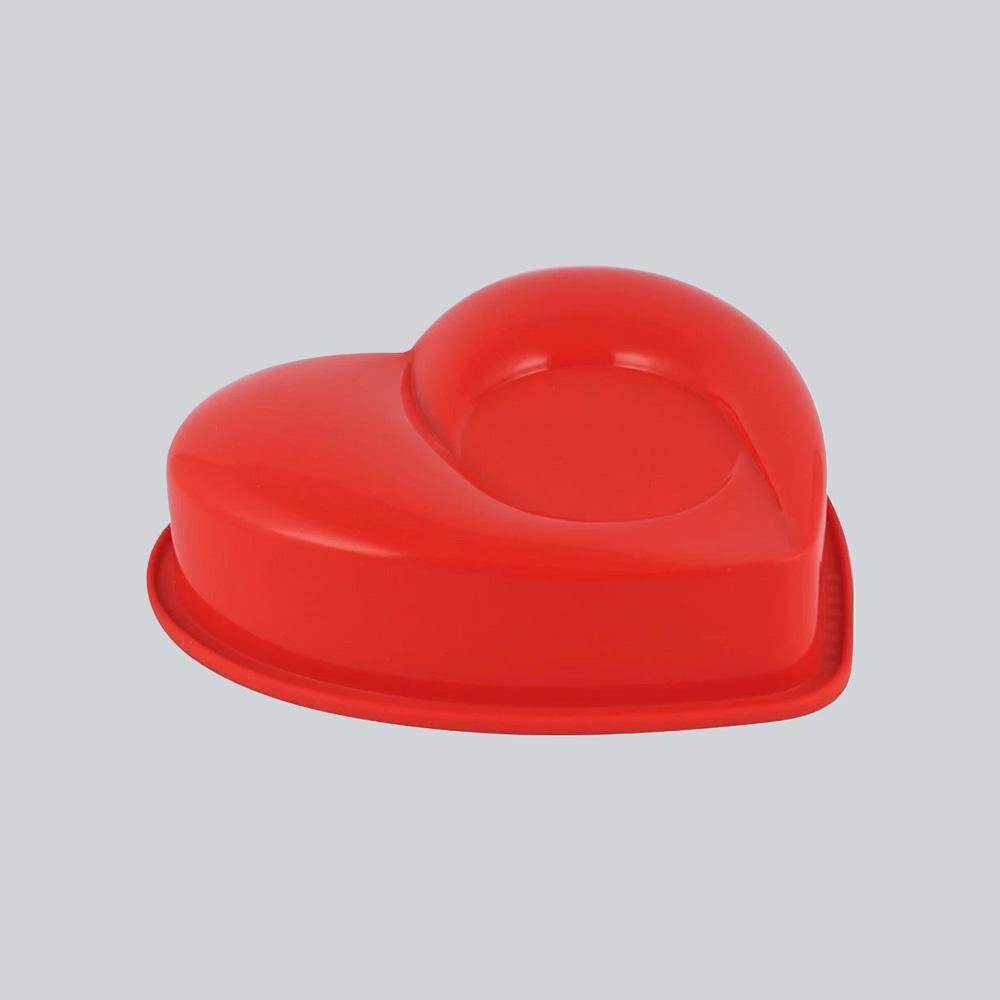 Wonderchef Pavoni Platinum Silicon Heart Shaped Cake Mould