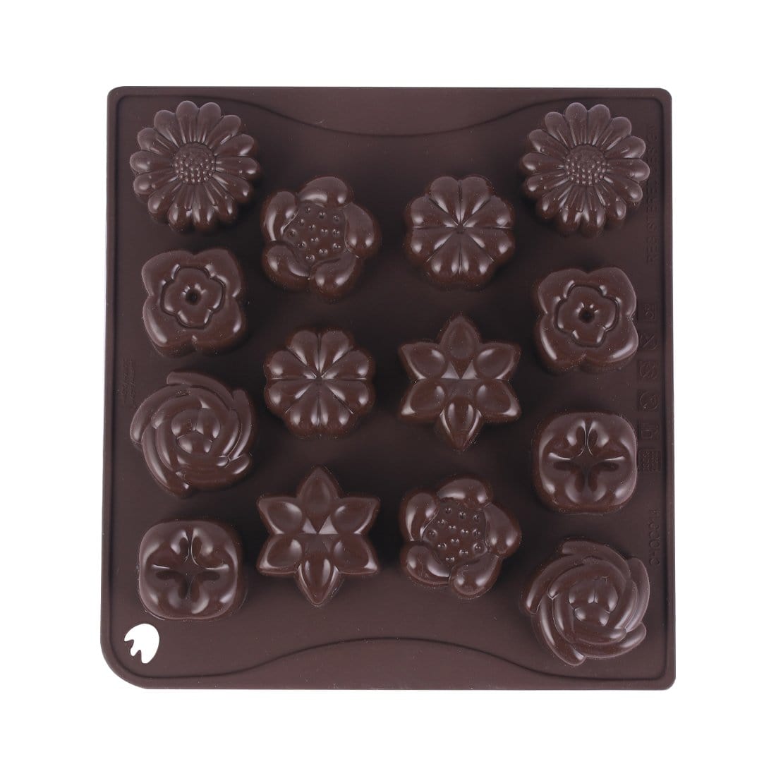 Wonderchef Pavoni Platinum Silicone Choco-Ice Bouquet Mould