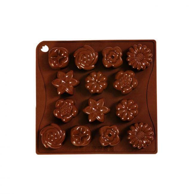 Wonderchef Pavoni Platinum Silicone Choco-Ice Bouquet Mould