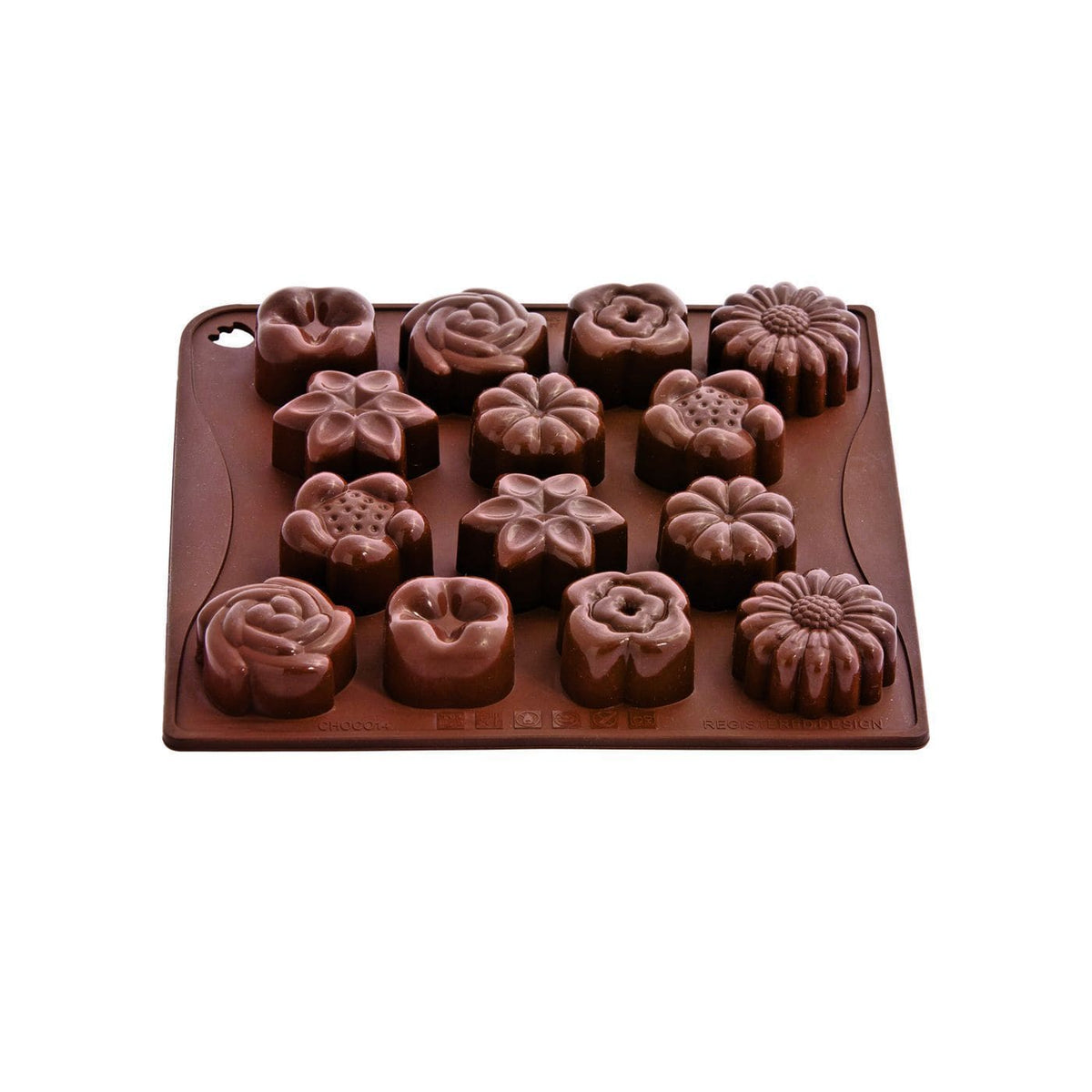 Wonderchef Pavoni Platinum Silicone Choco-Ice Bouquet Mould