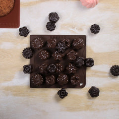 Wonderchef Pavoni Platinum Silicone Choco-Ice Bouquet Mould