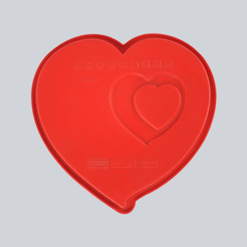 Wonderchef Pavoni Platinum silicone Cuore Heart Shaped Cake Mould