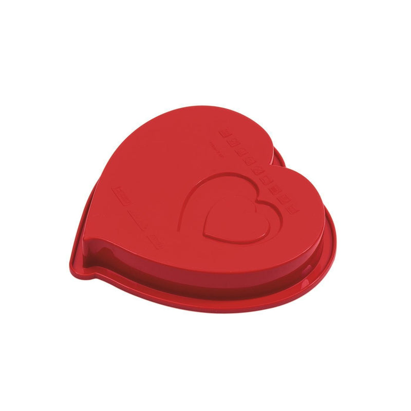 Wonderchef Pavoni Platinum silicone Cuore Heart Shaped Cake Mould