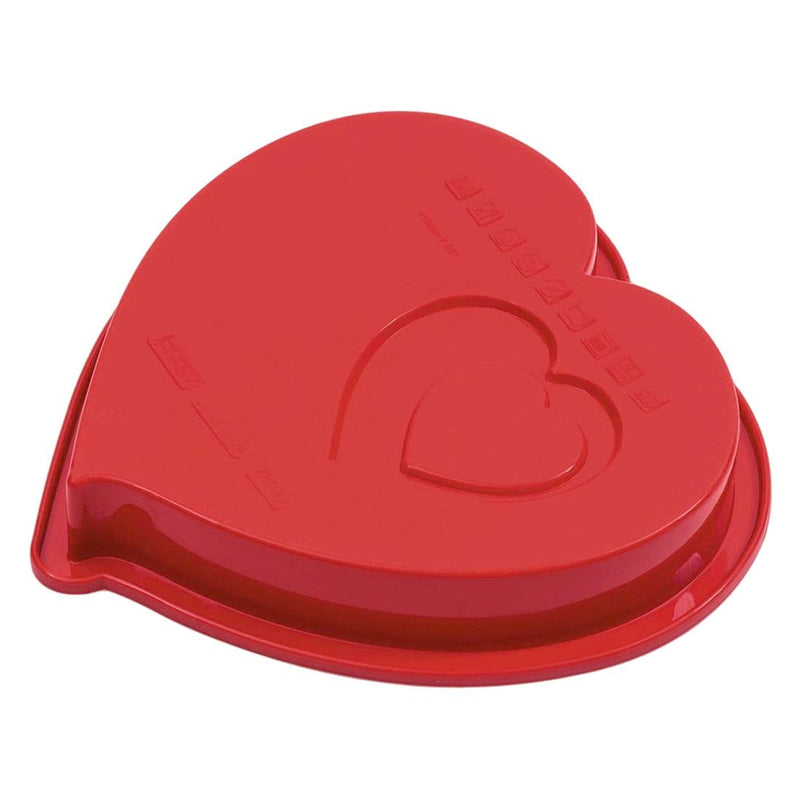 Wonderchef Pavoni Platinum silicone Cuore Heart Shaped Cake Mould